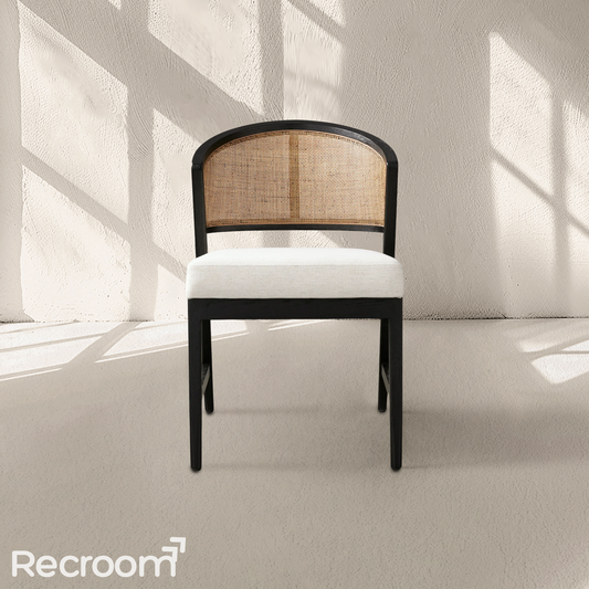 Artmee Dining Side Chair in Black Drifted