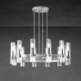 Lavelle Glass Round Chandelier 36"