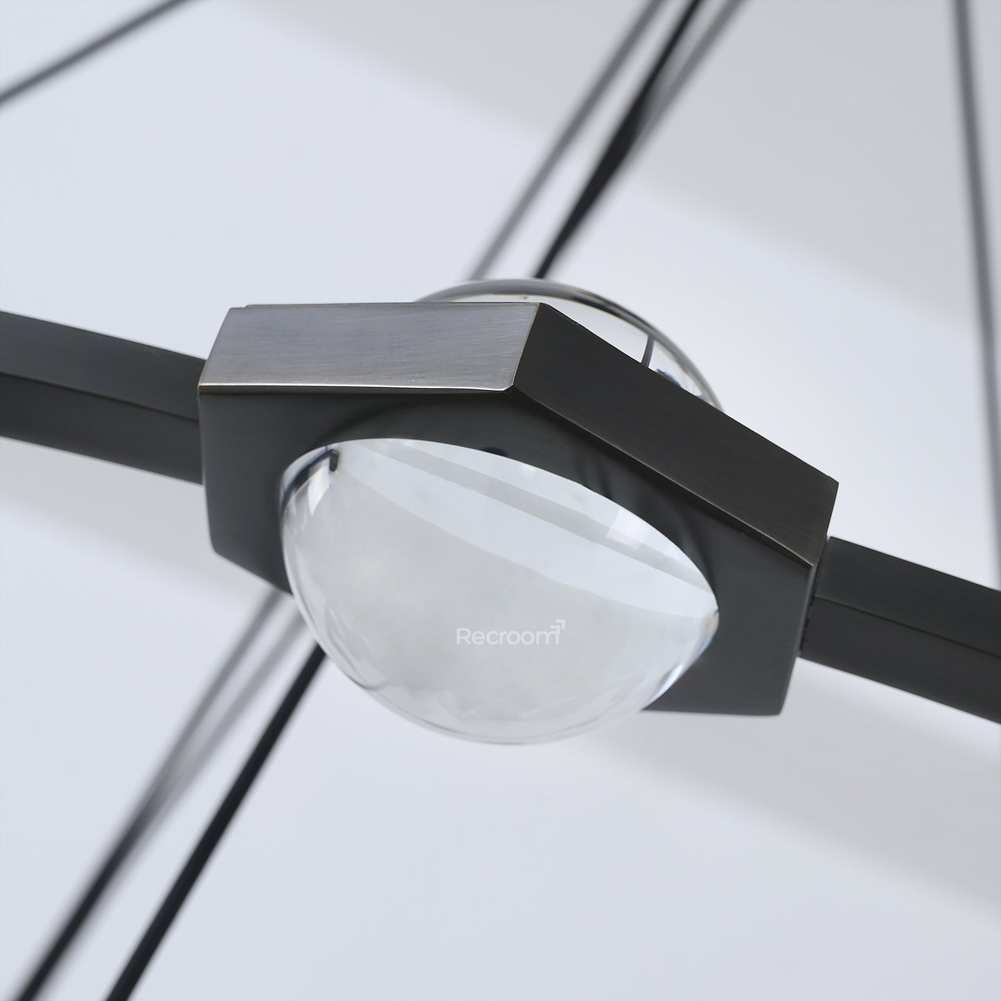 Eclitant Two-Tier Round Chandelier 60"