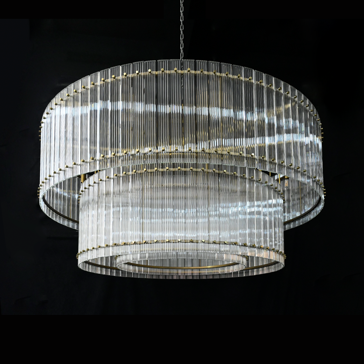 San Marcon Round Chandelier 22" 37" 48" 60"