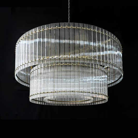 San Marcon Round Chandelier 22" 37" 48" 60"