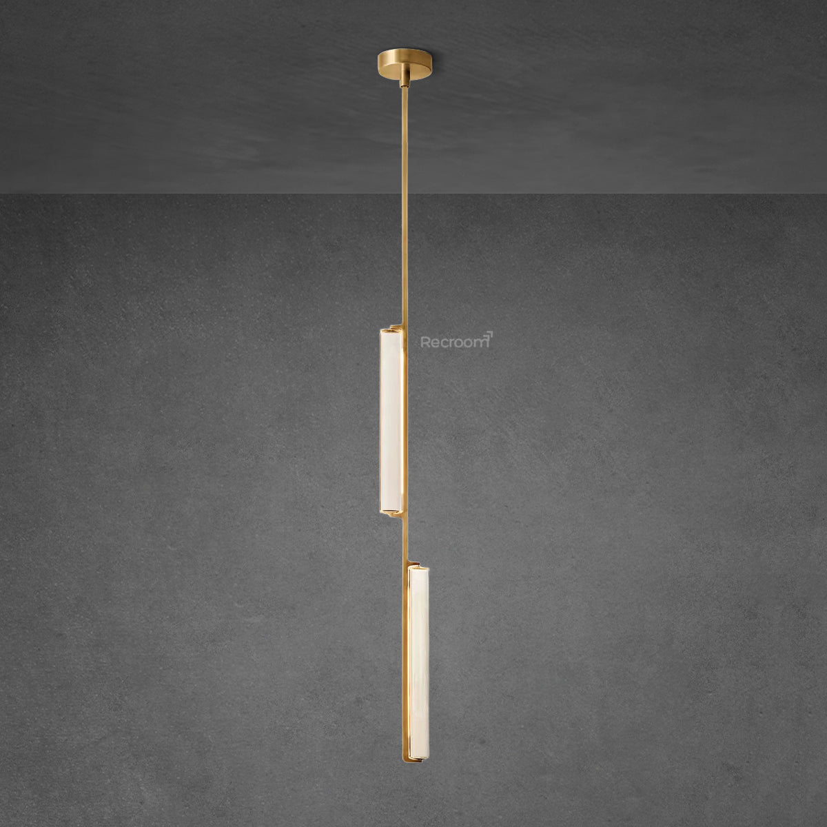 Auduben Crystal Pendant Light 6"