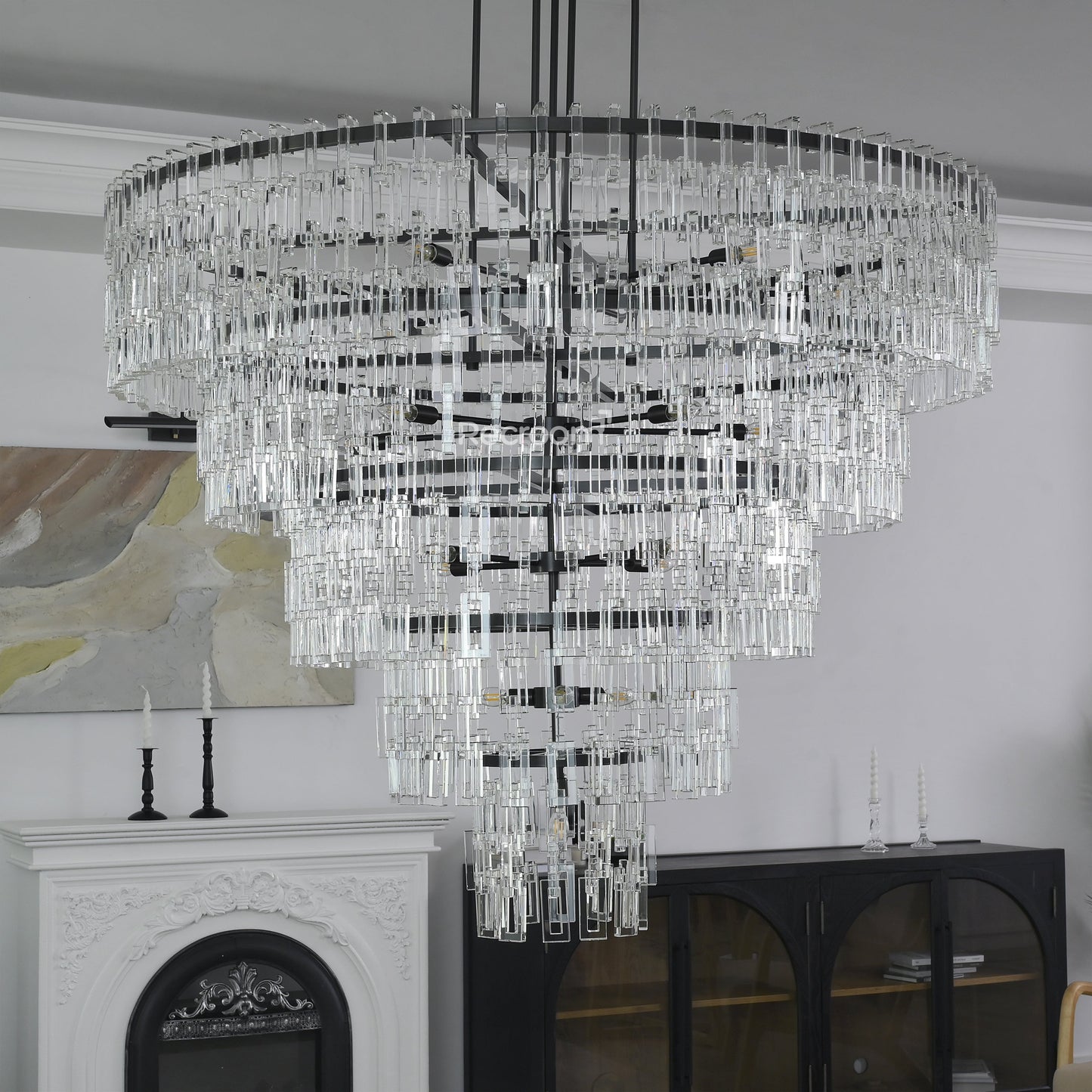 Marige Tiered Round Chandelier 36“ 48” 60“