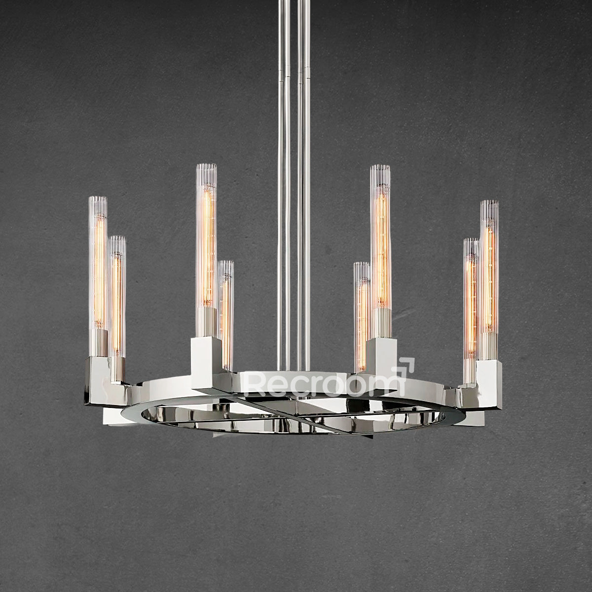 Cannel Round Chandelier 36"