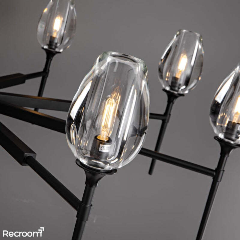 Tuilp Round Chandelier 42"