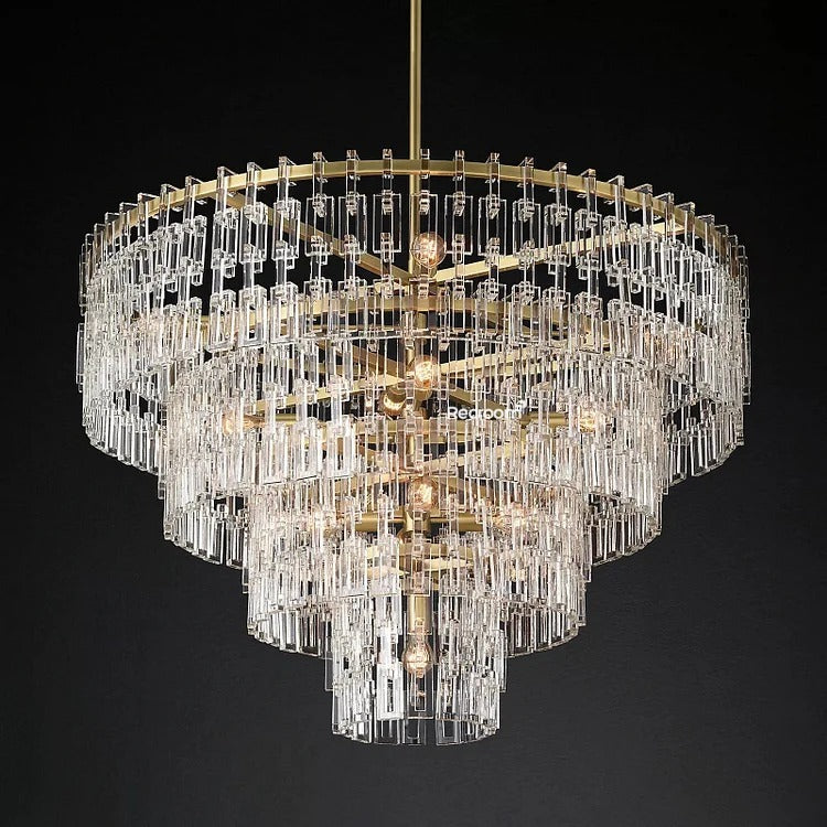 Marige Tiered Round Chandelier 36“ 48” 60“