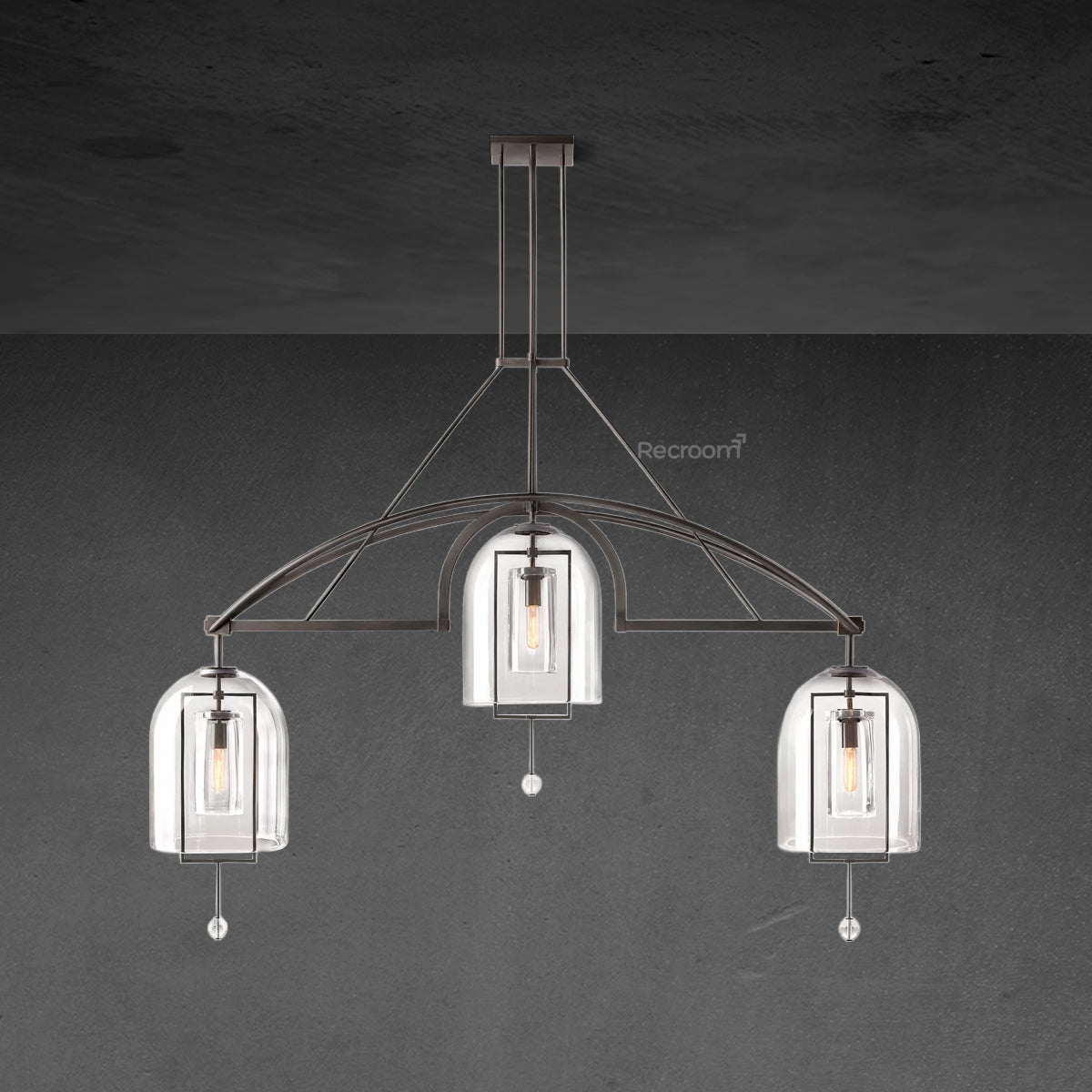 Fulcram Grand Linear Chandelier 61“ 73” 85“