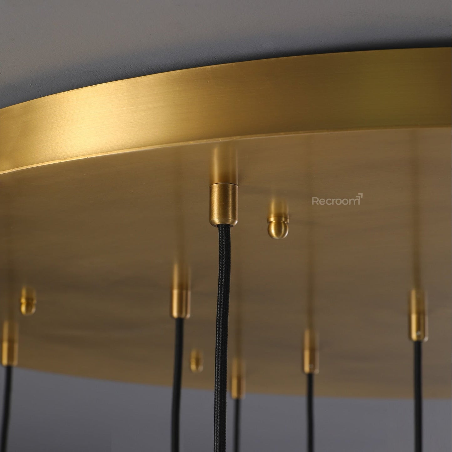 Raindrop Round Chandelier 36"