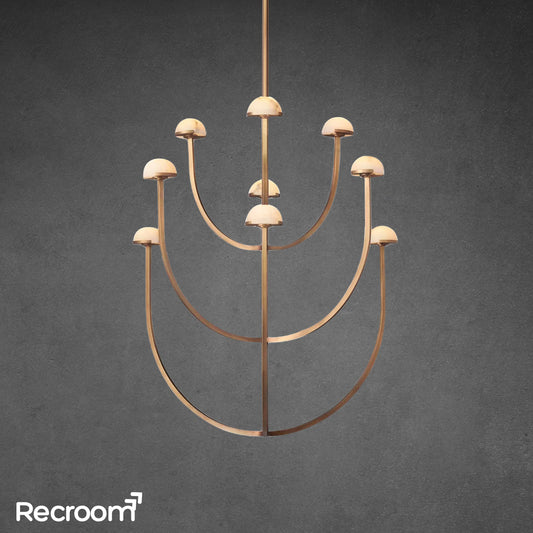 Pedra Round Chandelier 40"