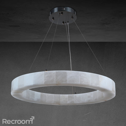 Rivager Lueur Round Chandelier 40"