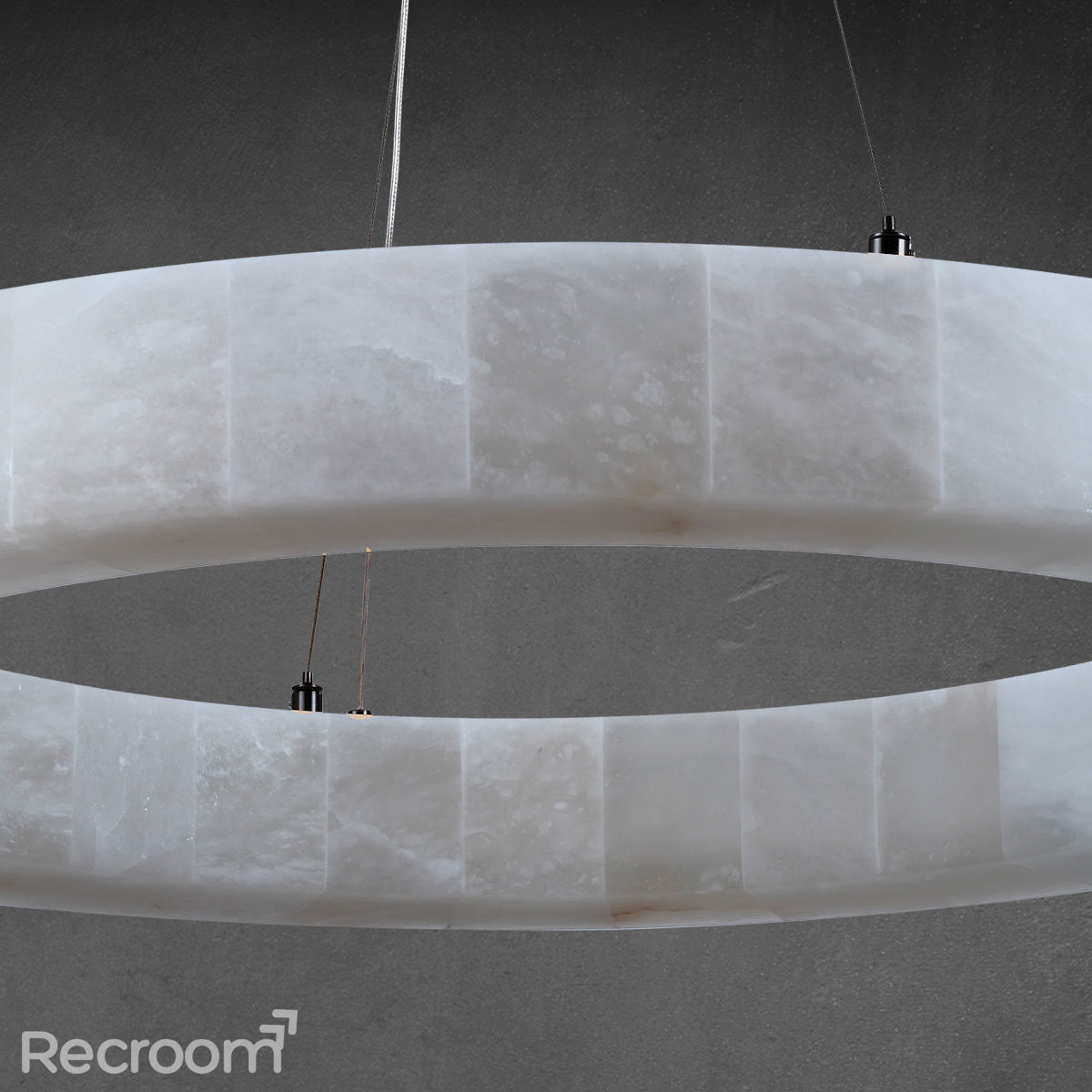 Rivager Lueur Round Chandelier 40"