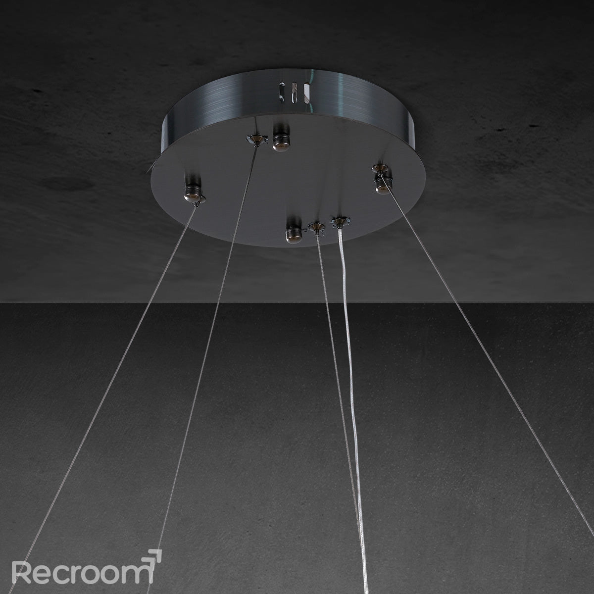 Rivager Lueur Round Chandelier 40"