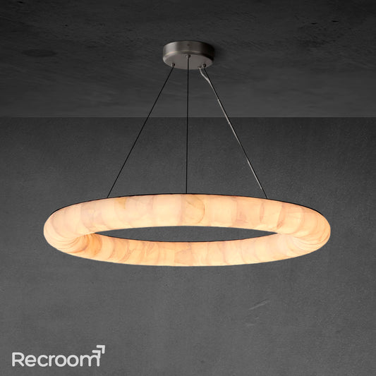Rivager Lisse Round Chandelier 41"