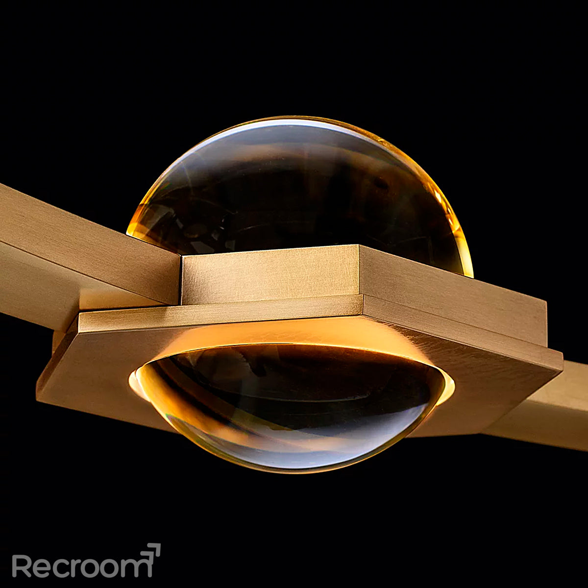 Eclitant Two-Tier Round Chandelier 48"