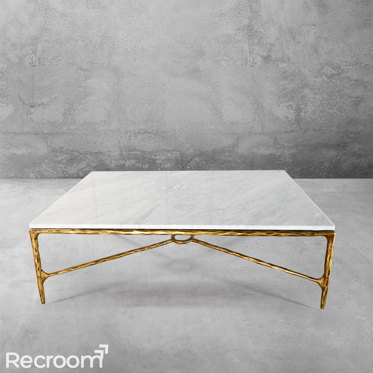 Thaddeo Rectangle Marble Coffee Table