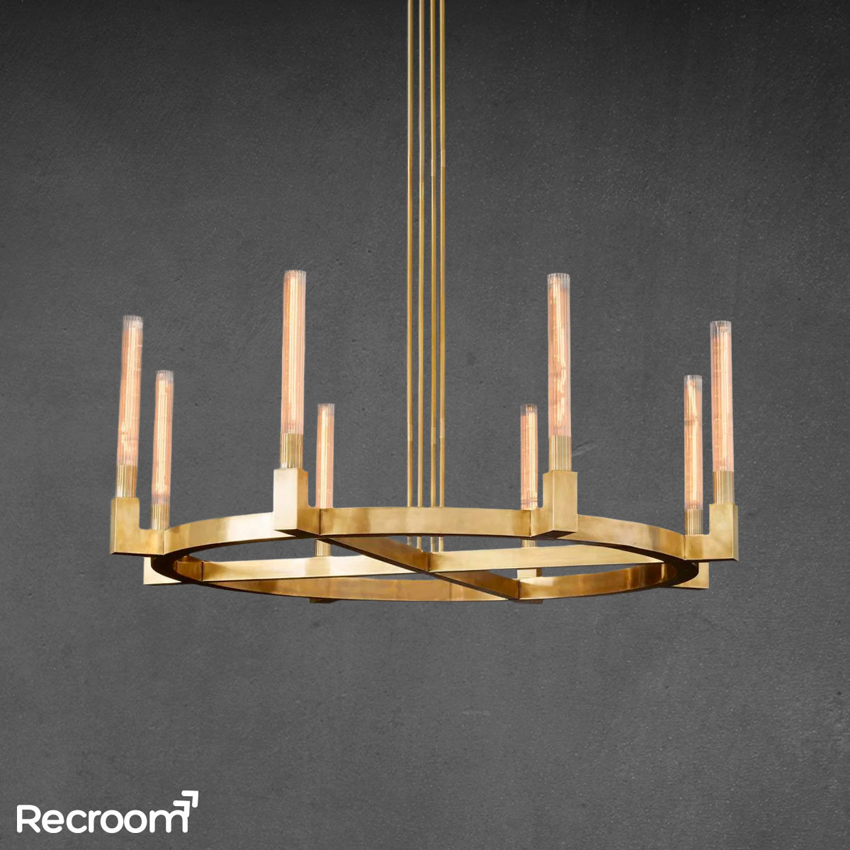 Amorra Round Chandelier 48"