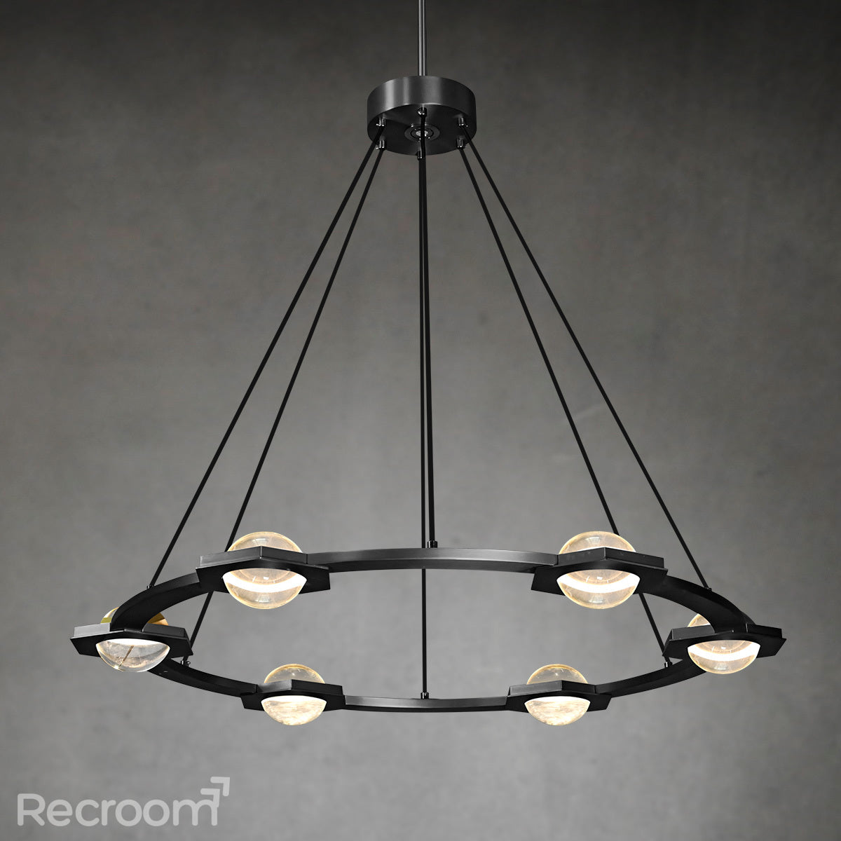 Eclitant Round Chandelier 48"
