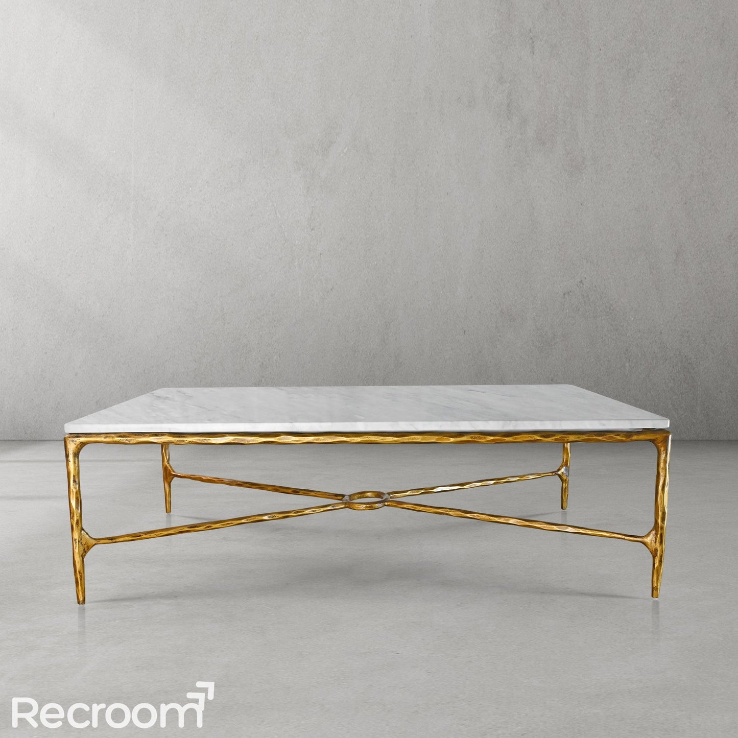 Thaddeo Rectangle Marble Coffee Table