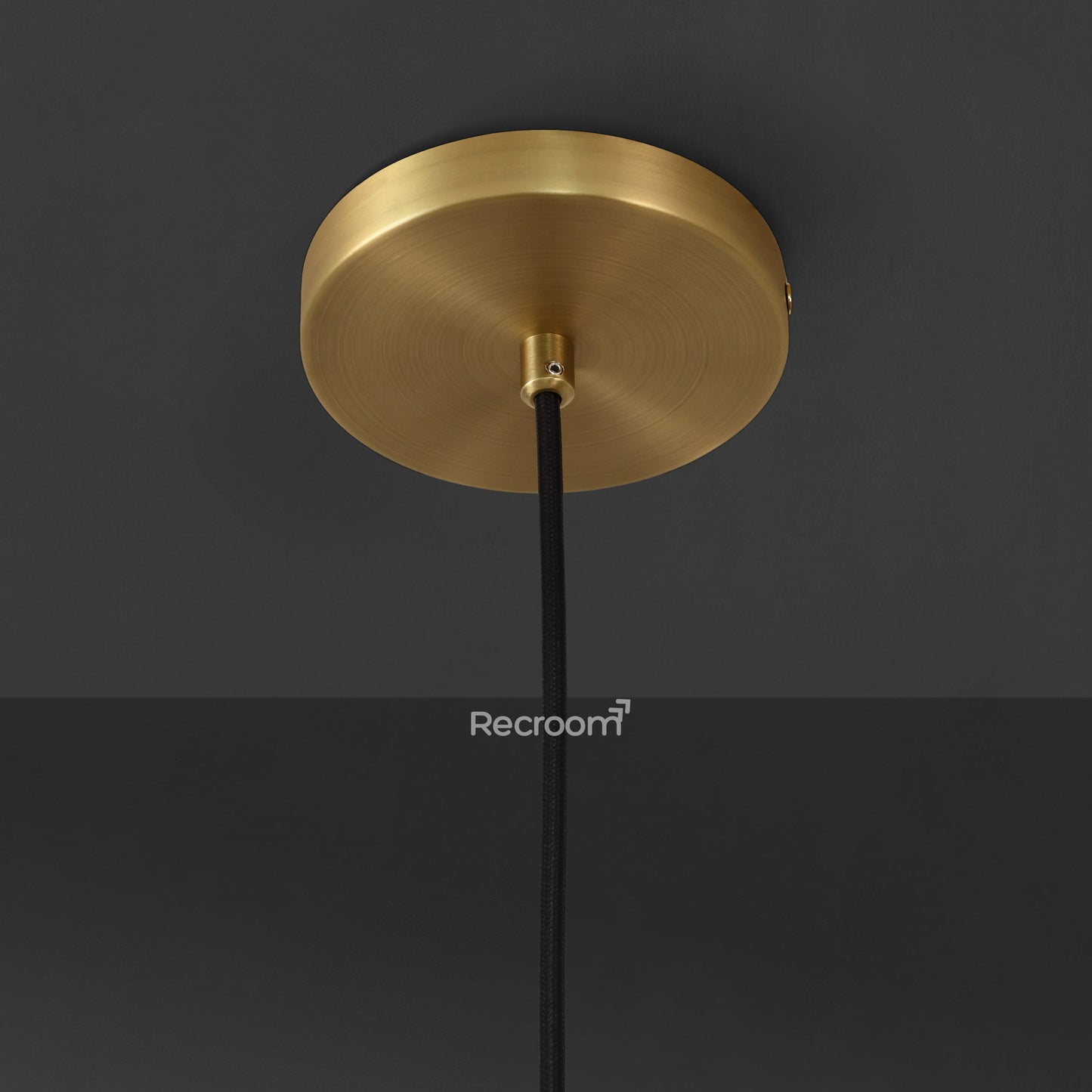 Boulew Crystal Glass Cord Pendant 5"