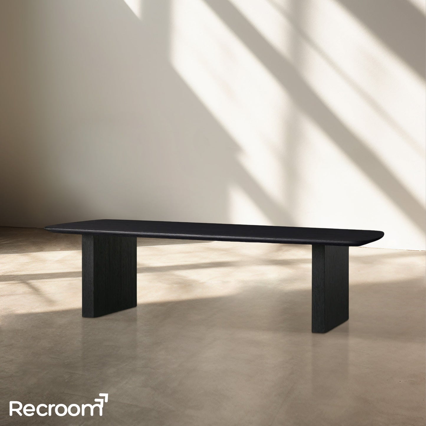 San Germani 72" Wood Coffee Table with Clement Base