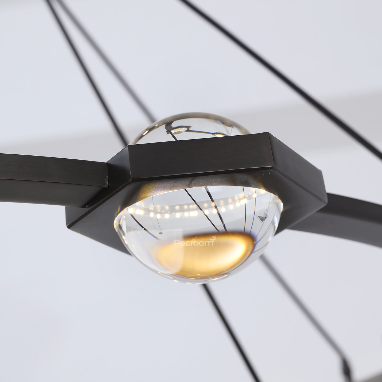 Eclitant Two-Tier Round Chandelier 60"