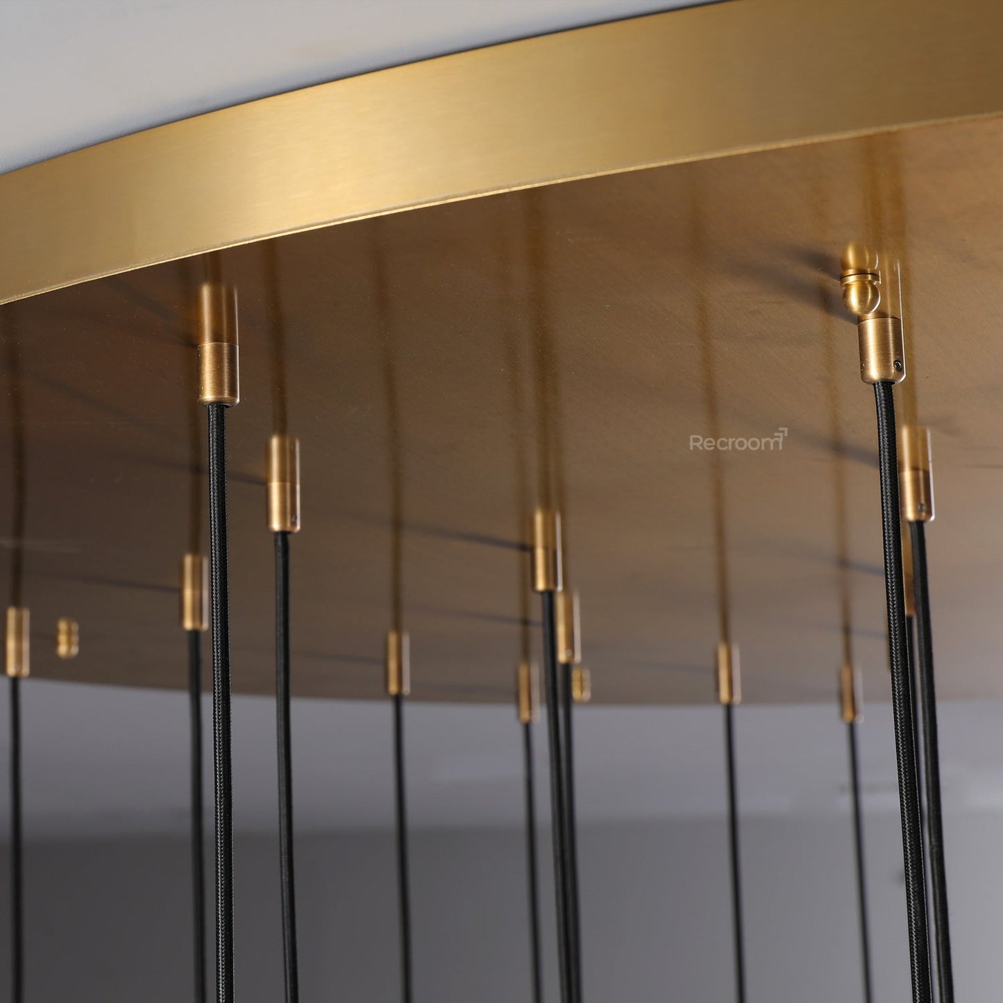 Raindrop Round Chandelier 60"