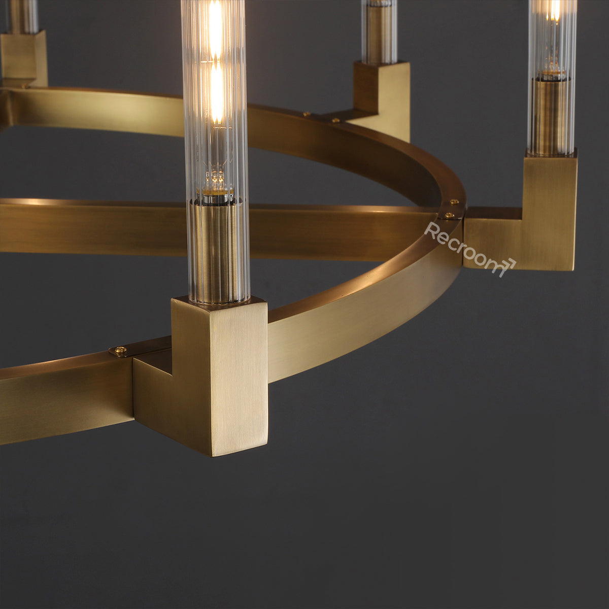 Cannel Round Chandelier 60"