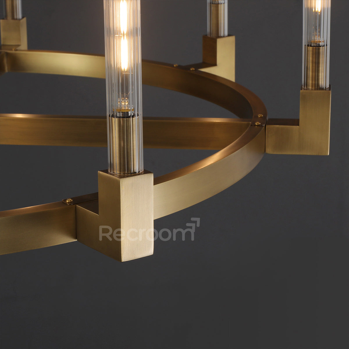 Cannel Round Chandelier 36"