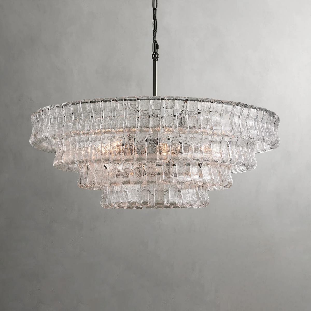 Ghiaccio Round Chandelier36" 48" 60"