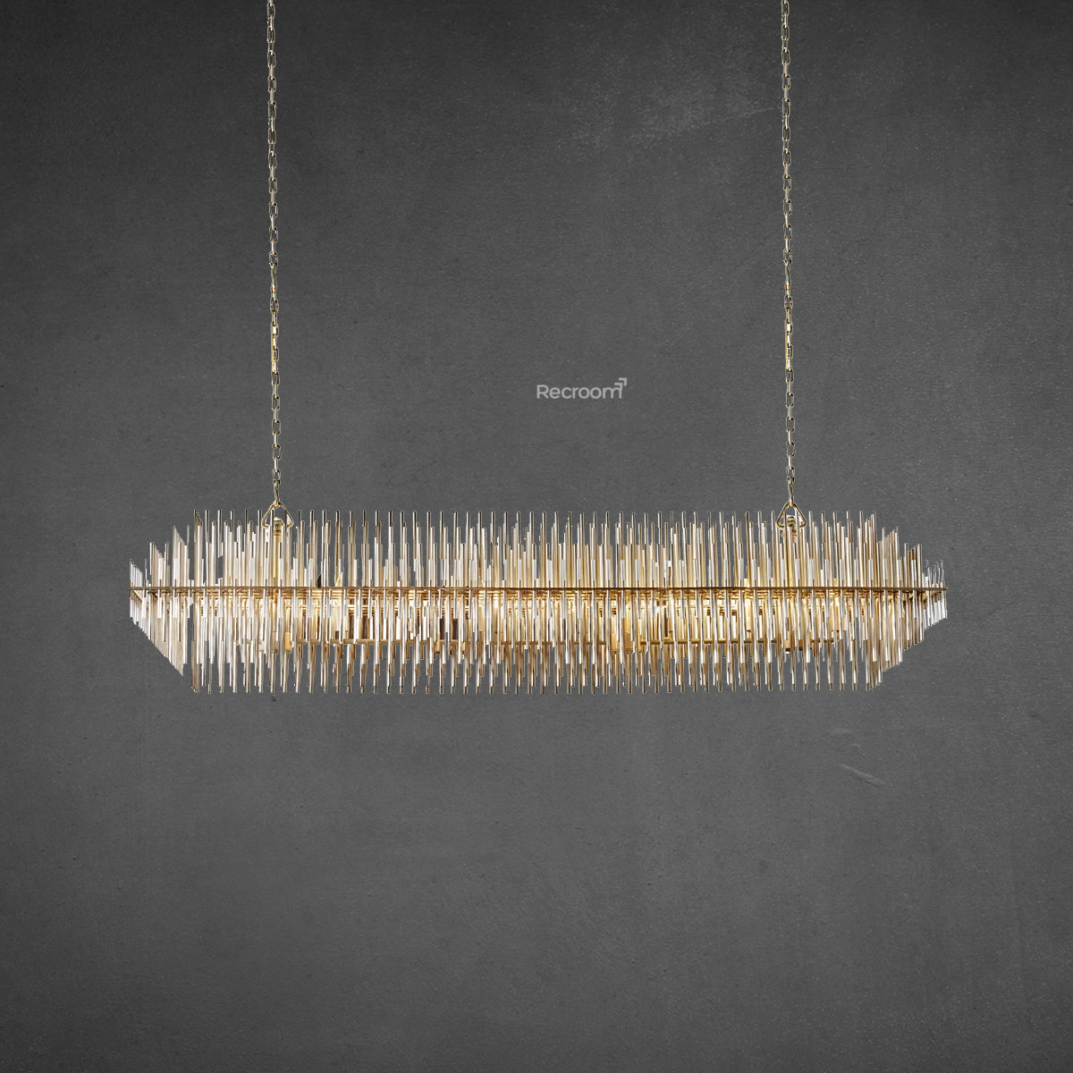 Emily Rectangular Chandelier 54"
