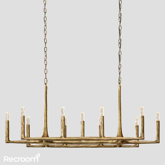 Thaddeus Linear Chandelier 54" 72"