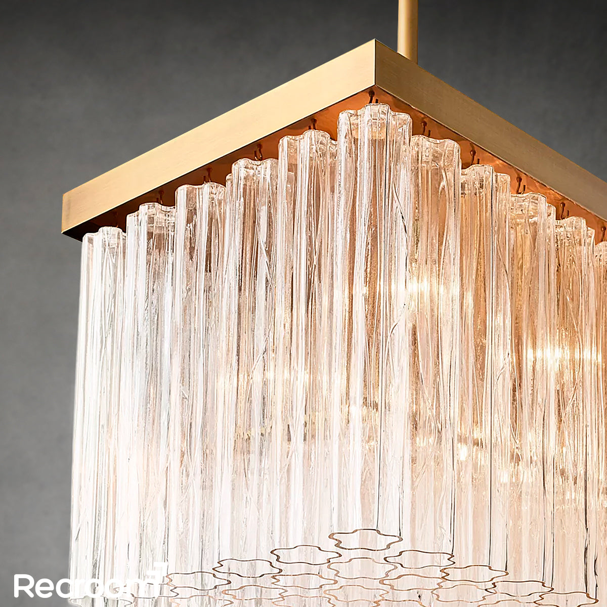 Cielloie Rectangular Chandelier 54”