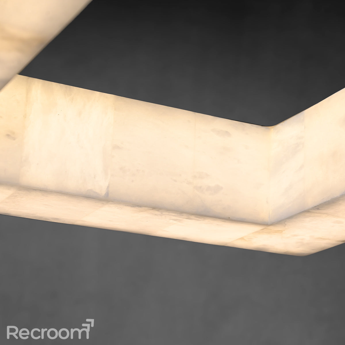 Rivager Rectangular Chandelier 54"