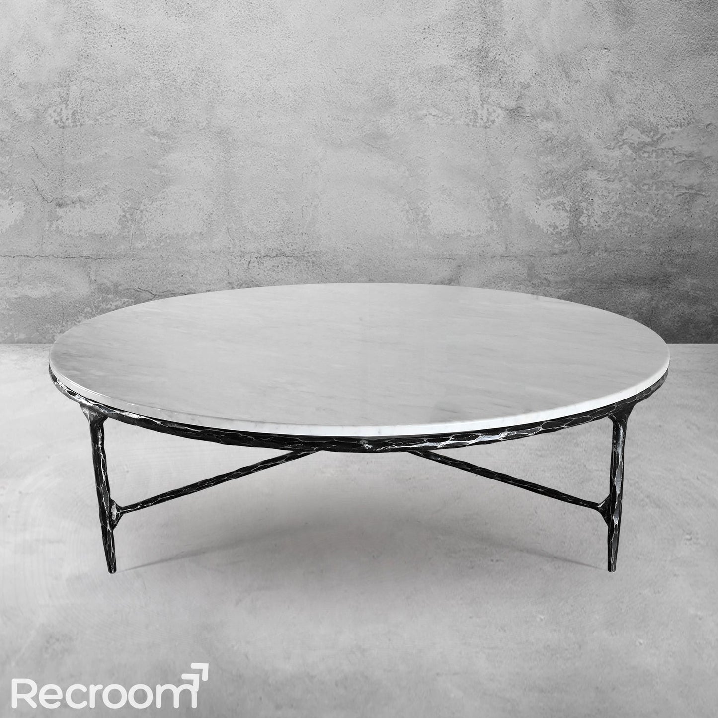 Thaddeo Marble Round Coffee Table Style O