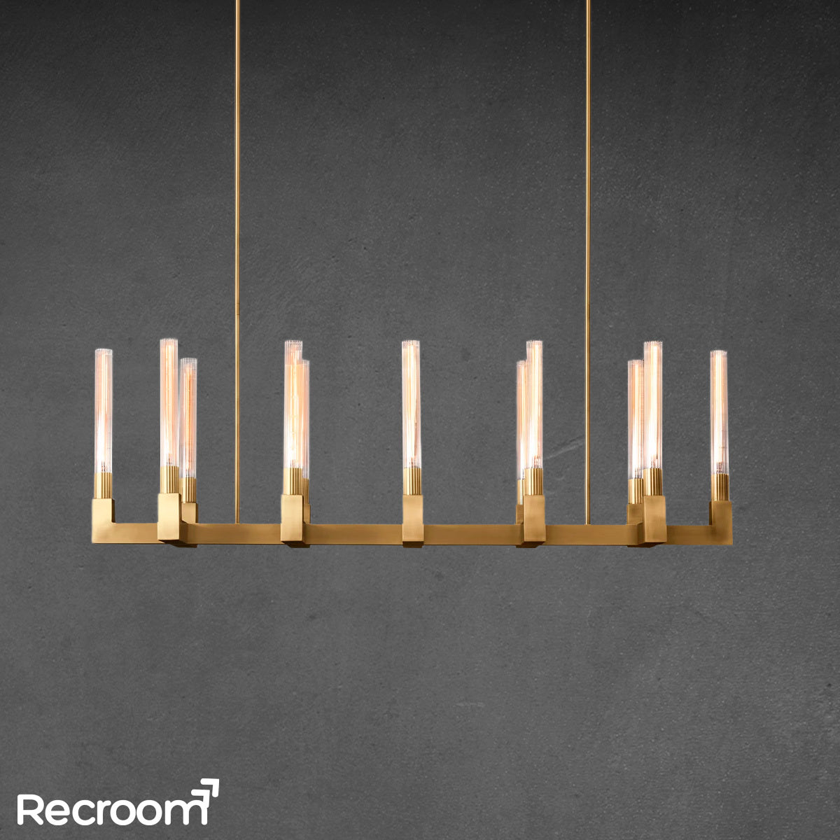 Amorra Linear Chandelier 55"