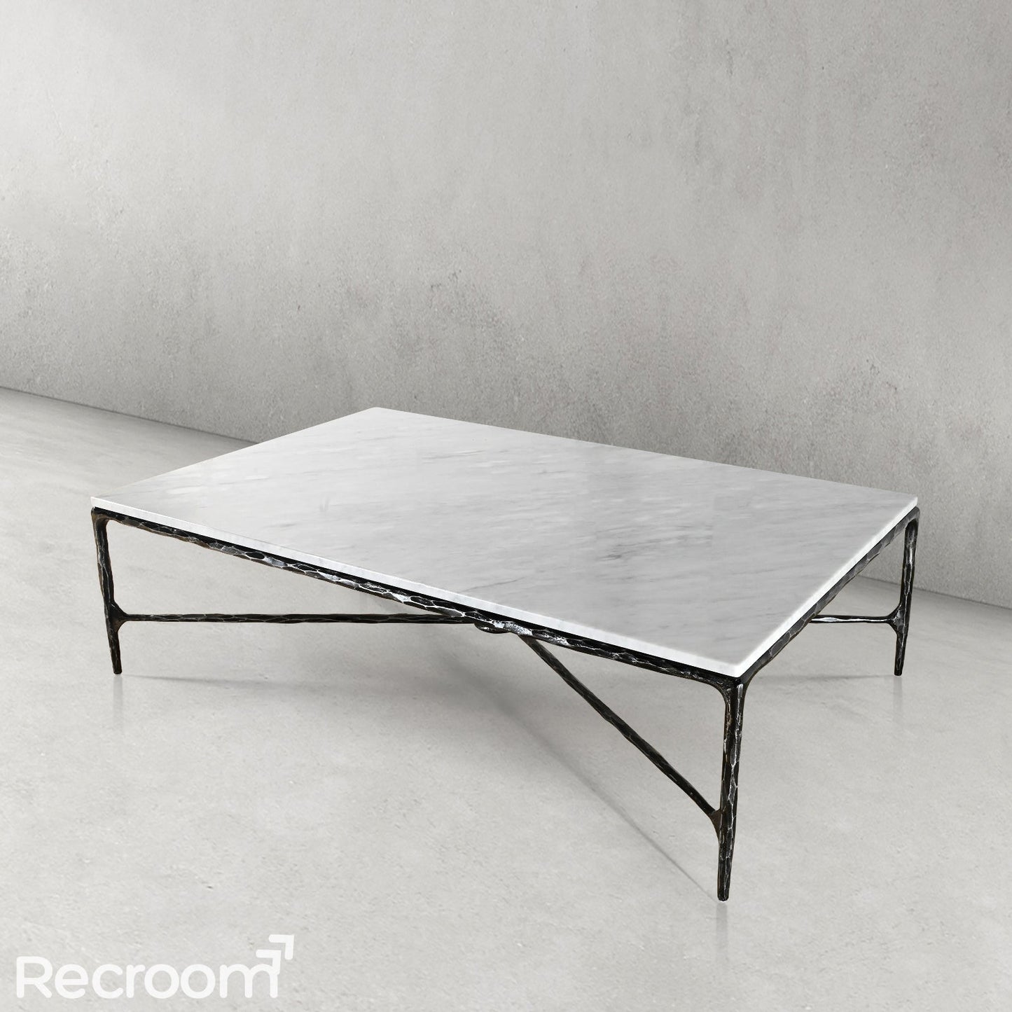 Thaddeo Rectangle Marble Coffee Table