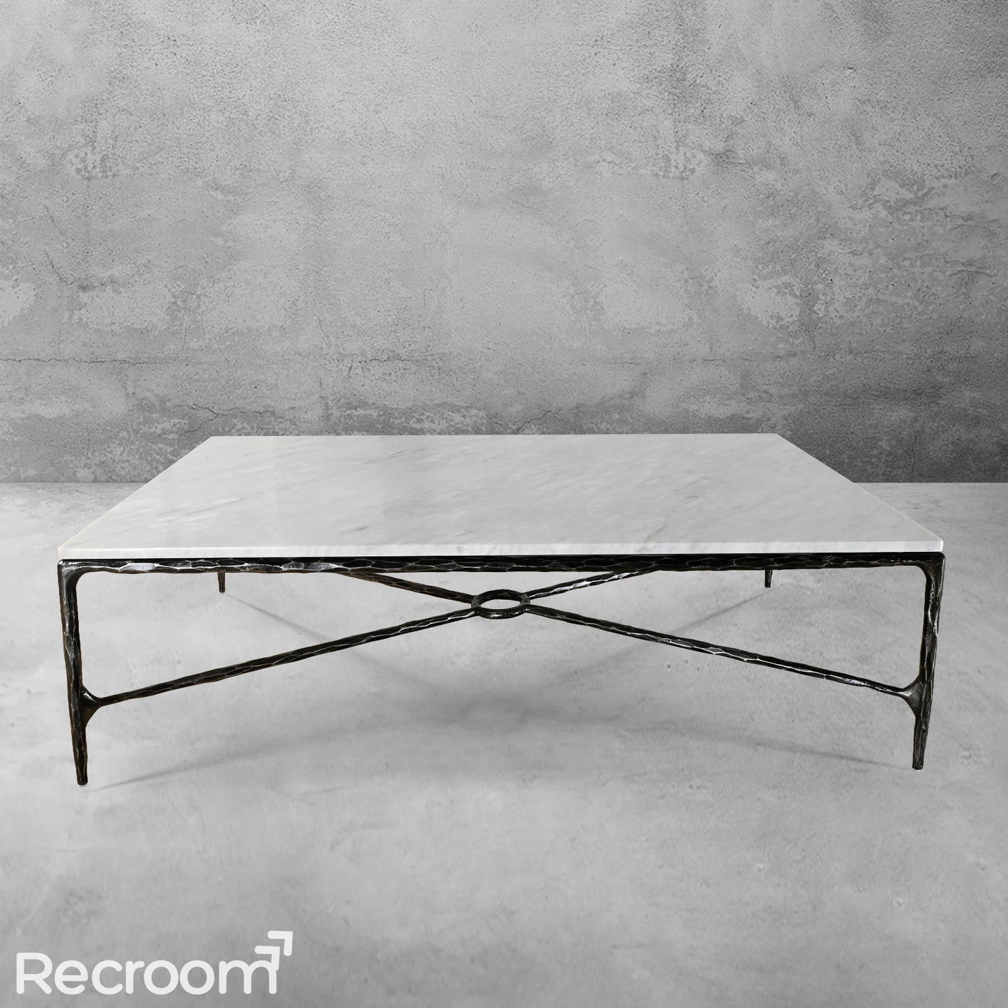 Thaddeo Rectangle Marble Coffee Table