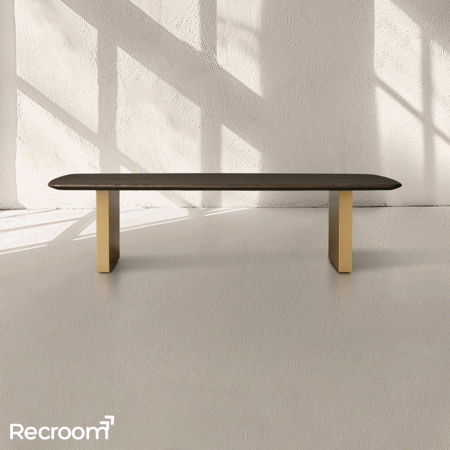 San Germani Wood Coffee Table with Clement Base