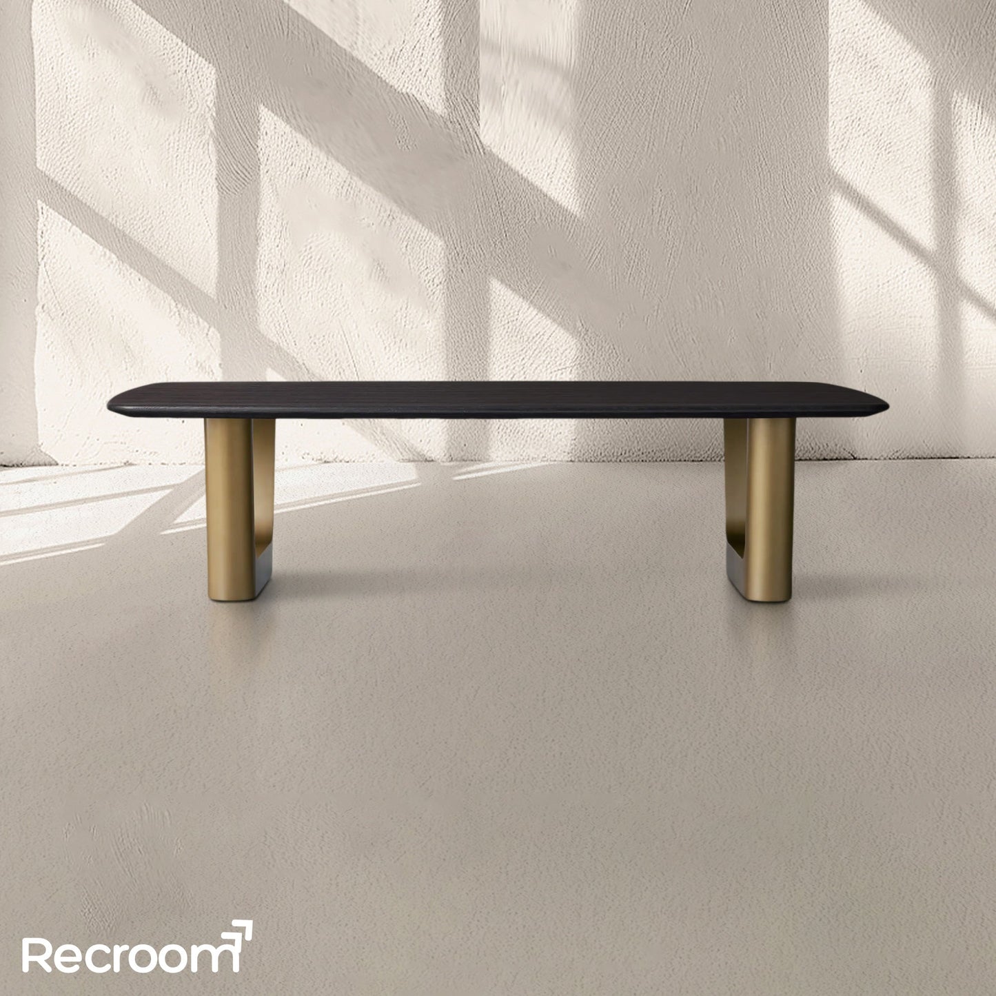 San Germani Wood Coffee Table with Rennes Base