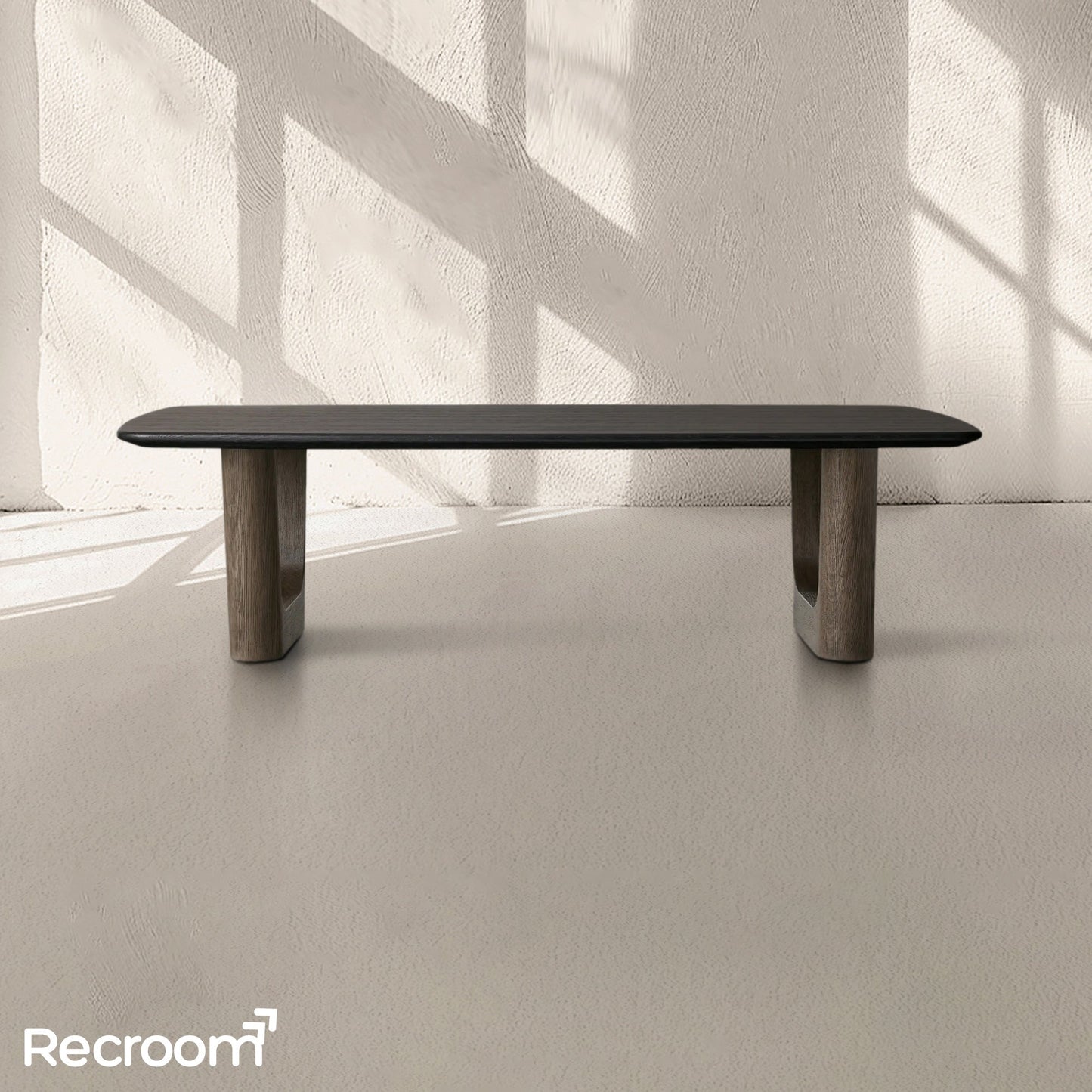 San Germani Wood Coffee Table with Rennes Base