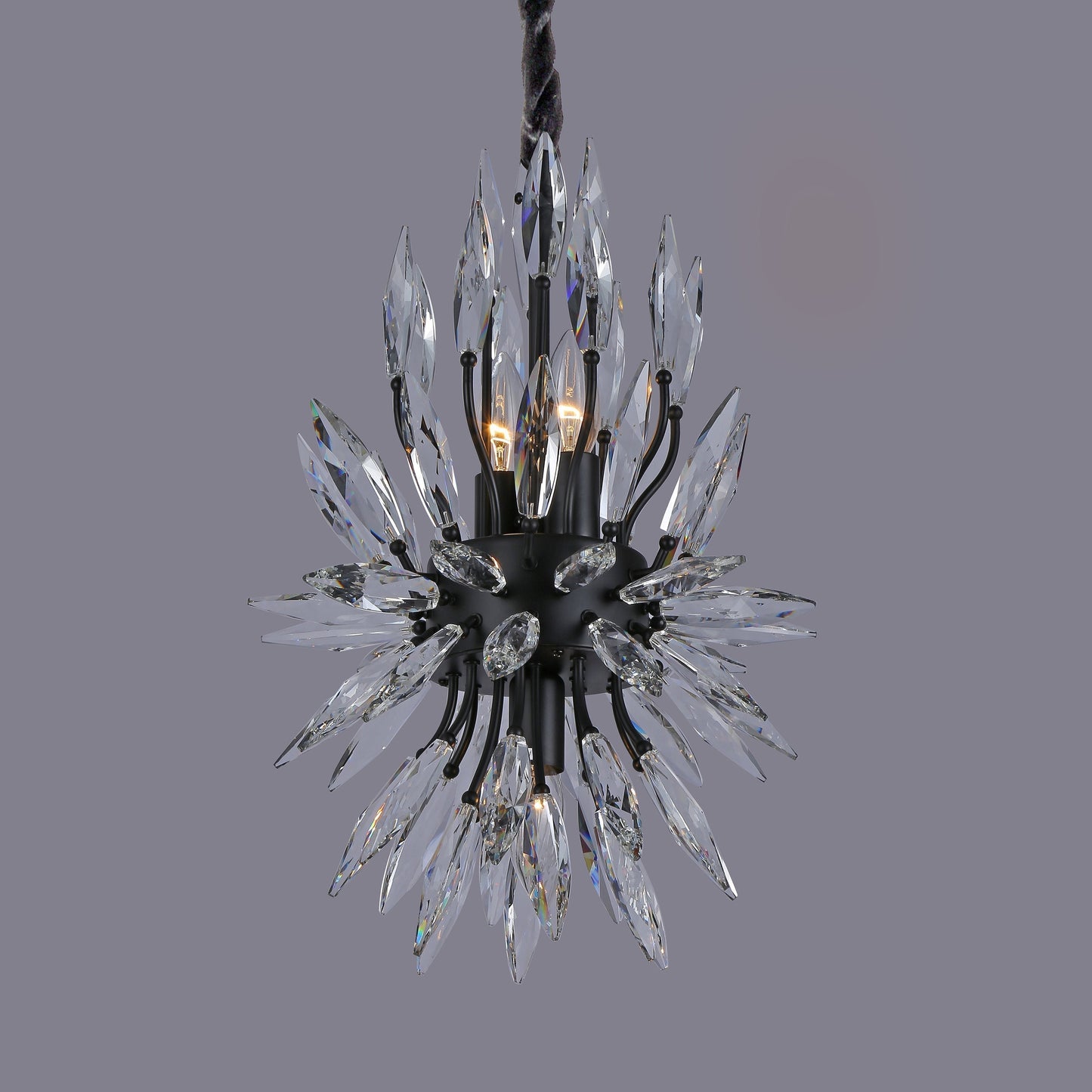 Lily Starburst Crystal Sputnik Chandelier