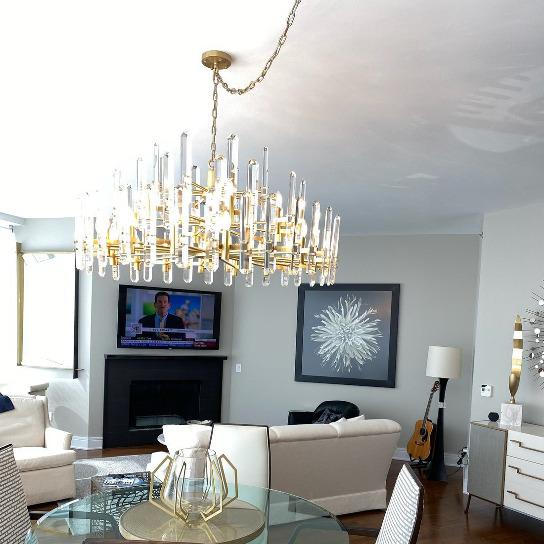 Bonington Round Chandelier 36"