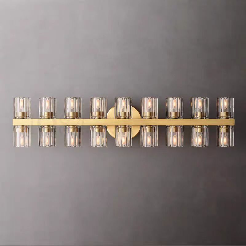 Arcachonest Crystal Wall Sconce 20"W