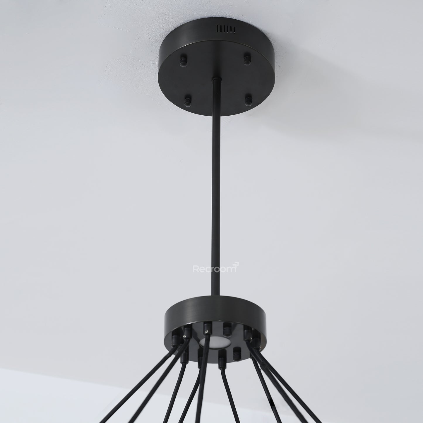 Eclitant Two-Tier Round Chandelier 60"