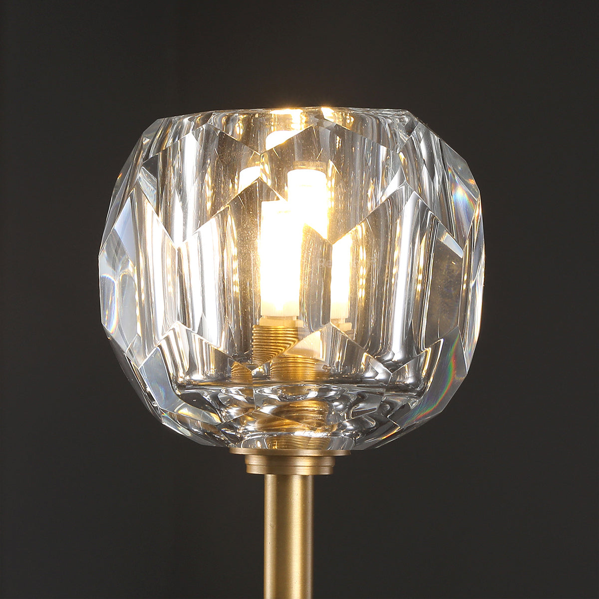 Boulew Crystal Linear Chandelier 48"