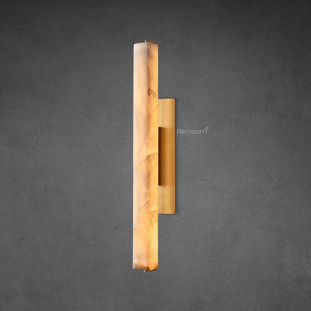 Auduben Alabaster Single Sconce 15" 19" 25"