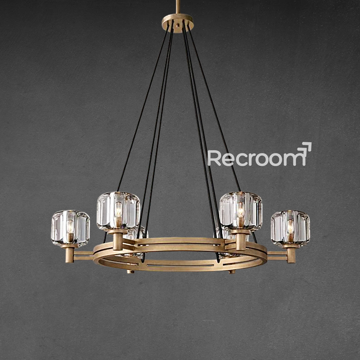 Demarat Round Chandelier 36"