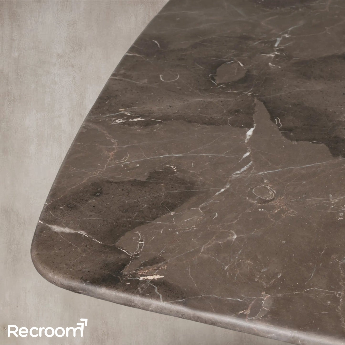 San Germani Stone Dining Table with Dauphine Base