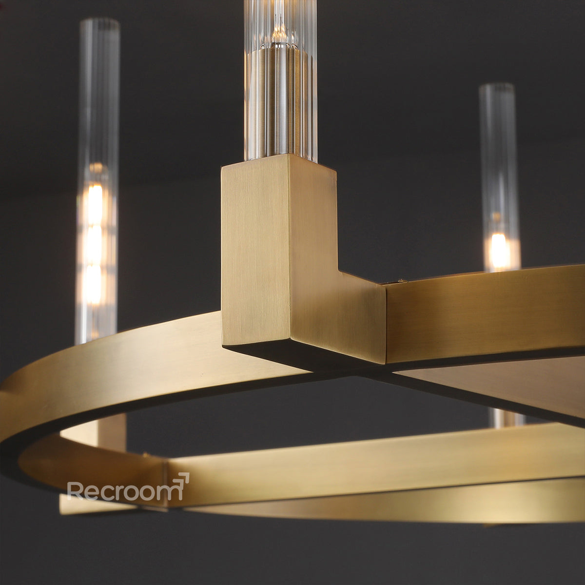 Cannel Round Chandelier 60"