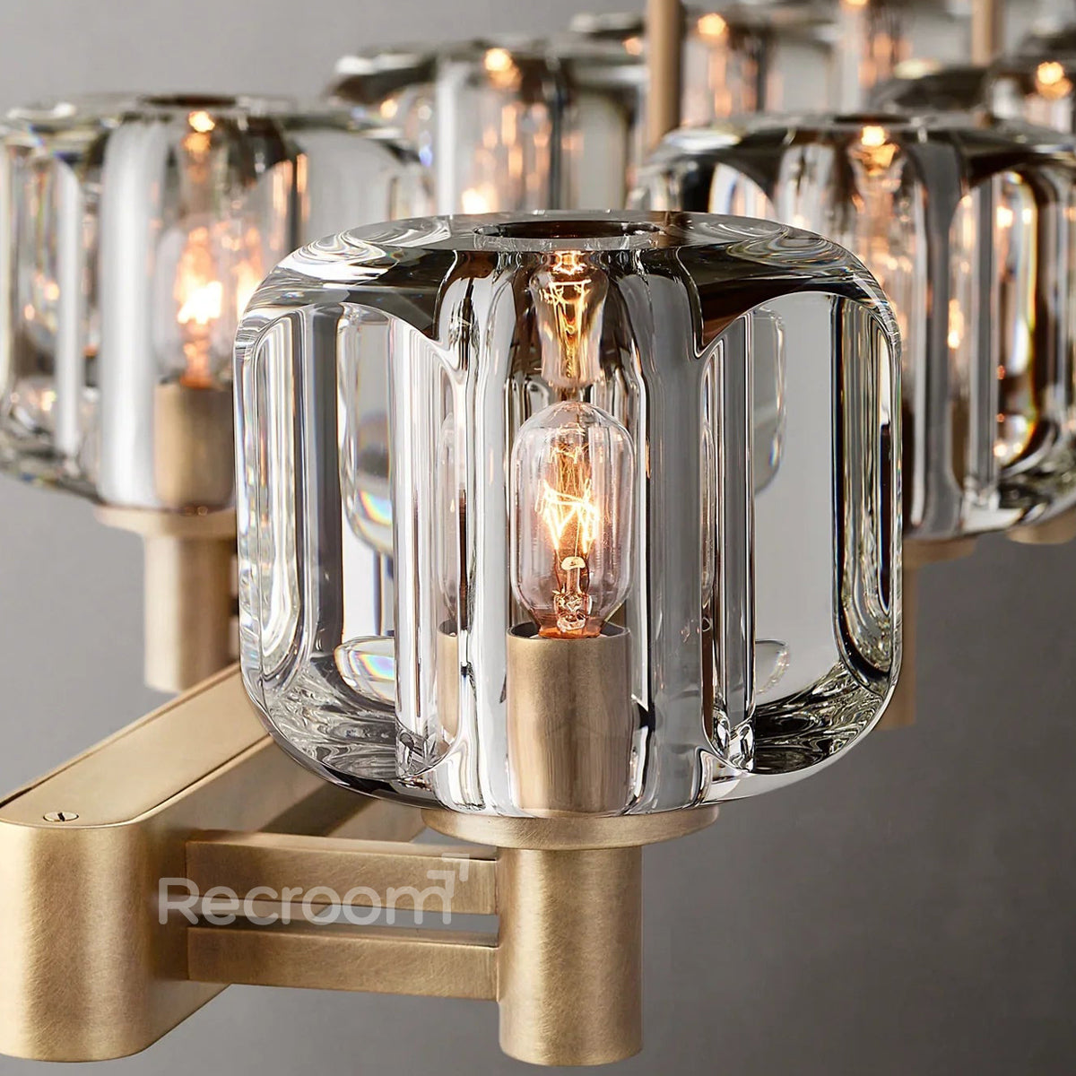 Demarat Double Linear Chandelier 72"